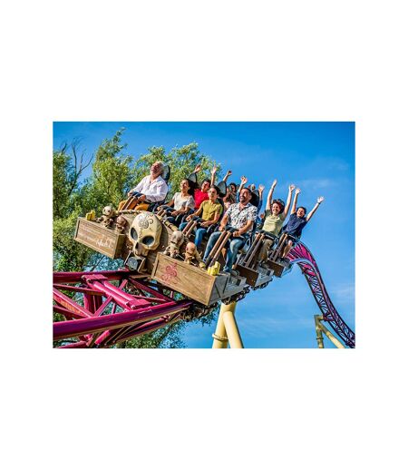 Journée fun : 1 entrée Grand Visiteur en 2024 pour le parc Walibi Rhône-Alpes - SMARTBOX - Coffret Cadeau Multi-thèmes