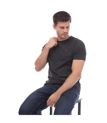 T-shirts ryman homme noir / gris / bleu marine Farah