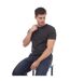 T-shirts ryman homme noir / gris / bleu marine Farah-4