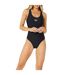 Womens/ladies Adelia One Piece Swimsuit Black Reebok-4