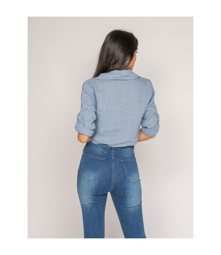 Chemise courte lin ORTHENSE - Dona X Lisa