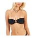 Womens/ladies Ring Bikini Top Black Brave Soul-1