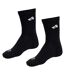 Chaussettes De Foot Style Brodé Adulte Noir Adidas-2