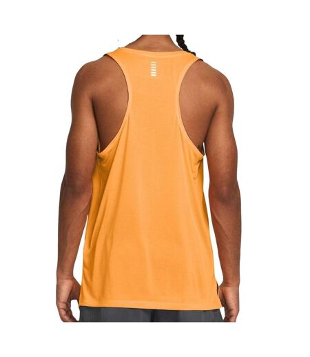 Débardeur orange homme under armour launch - xxl