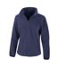 Result Womens/Ladies Core Fashion Fit Fleece Top (Navy Blue)