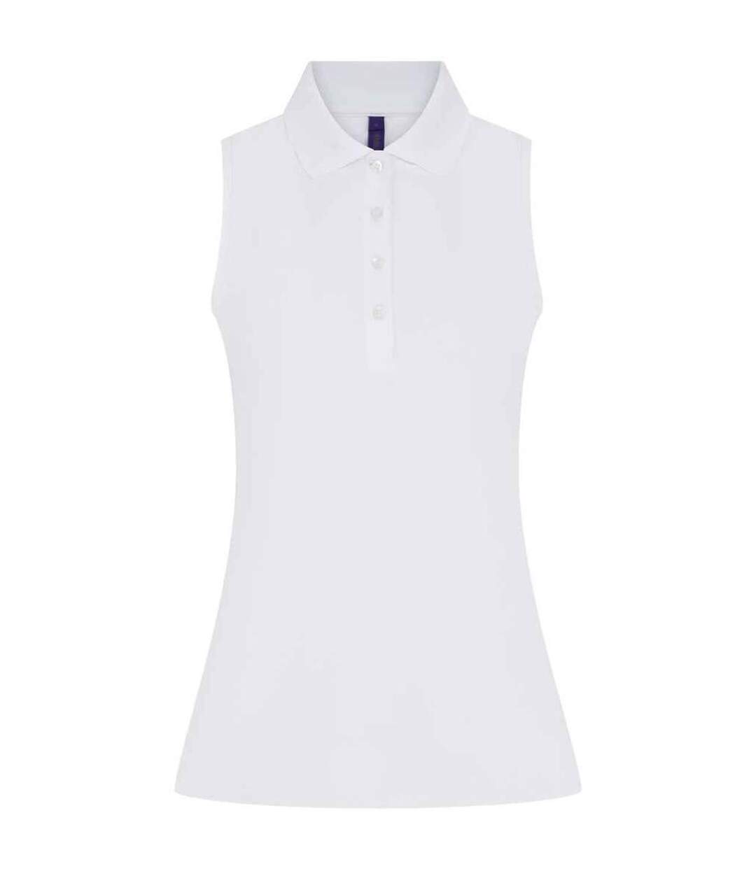 Polo pour femmes/femmes blanc Henbury-1