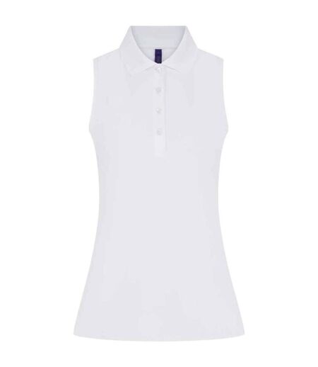 Polo pour femmes/femmes blanc Henbury