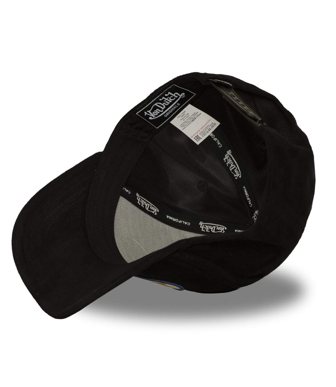 Casquette trucker en suédine avec filet et écusson fourrure Fur Vondutch-5
