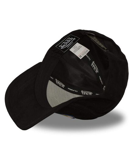 Casquette trucker en suédine avec filet et écusson fourrure Fur Vondutch