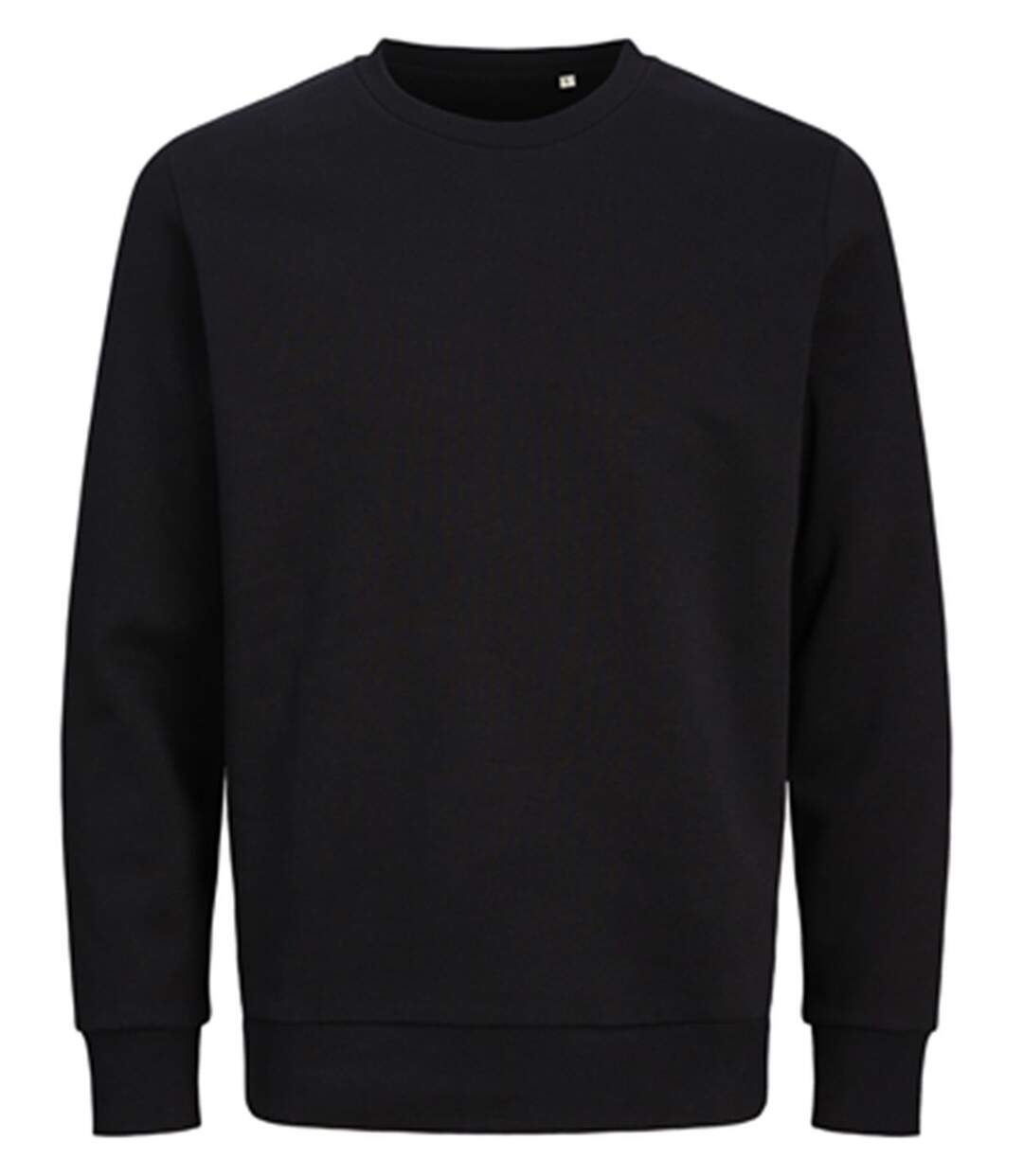 Sweat col rond - JACK&JONES - Unisexe - JJ3900 - noir