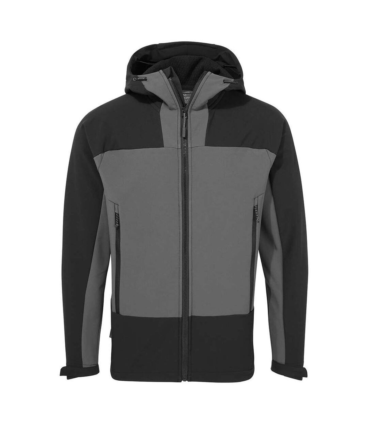 Craghoppers Mens Expert Active Soft Shell Jacket (Carbon Grey/Black)