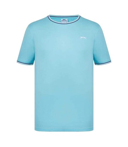 T-shirt Homme Bleu Sarcelle Slazenger