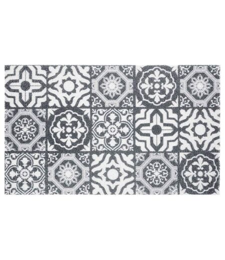Tapis d'Entrée Lisbonne 45x75cm Gris