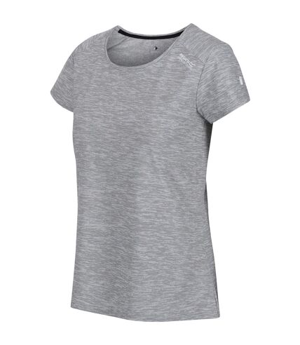 Regatta Womens/Ladies Limonite V T-Shirt (Cyberspace Grey) - UTRG6699