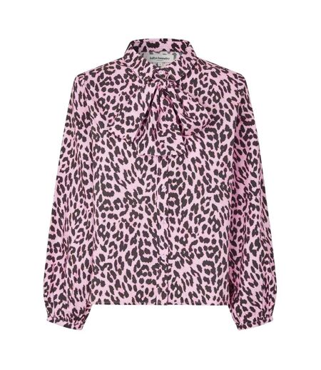 Chemise Motif/style Léopard Ellie Femme Rose Clair Lollys Laundry