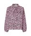 Chemise Motif/style Léopard Ellie Femme Rose Clair Lollys Laundry-2