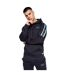 Mens Chillmake Hoodie Navy Crosshatch-4