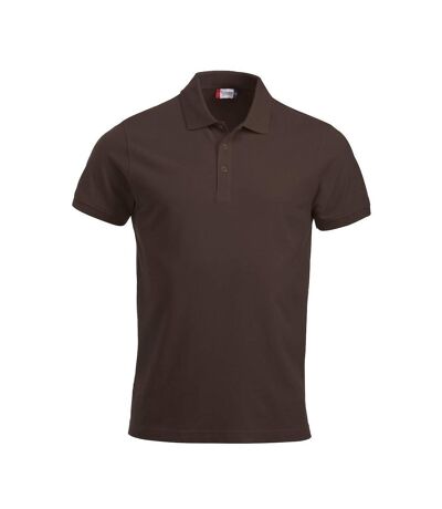 Clique - Polo CLASSIC LINCOLN - Homme (Moka foncé) - UTUB668