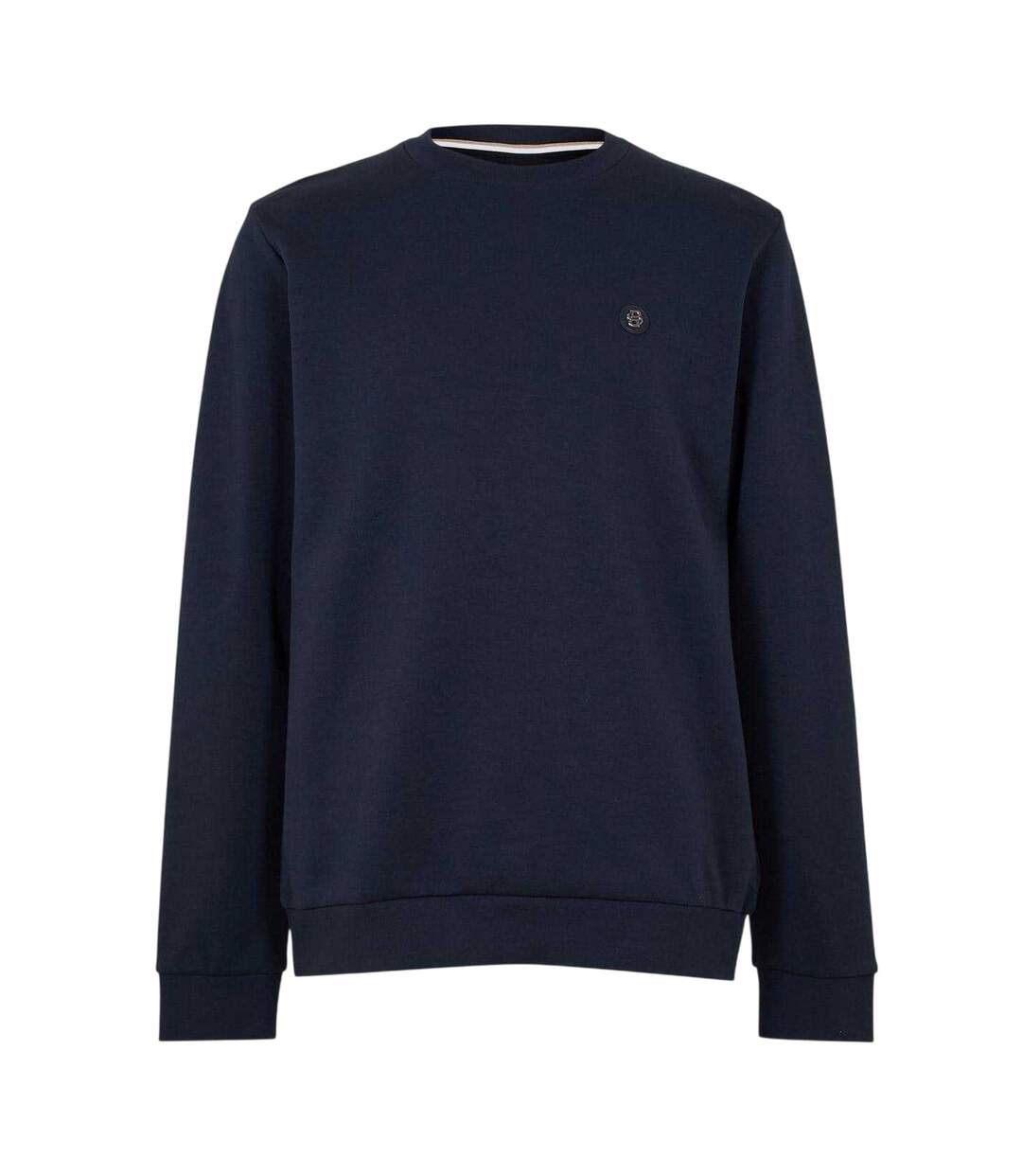 Sweat Motif/style Logo Homme Bleu Foncé Boss-3