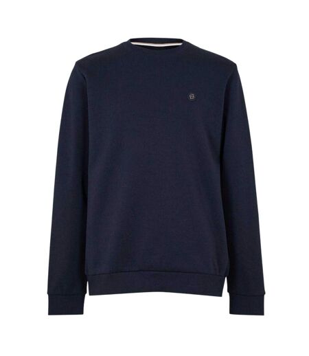 Sweat Motif/style Logo Homme Bleu Foncé Boss