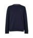 Sweat Motif/style Logo Homme Bleu Foncé Boss-3