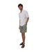 Chemise De Bowling Manches Courtes Motif/style Brodé Homme Blanc Threadbare-1