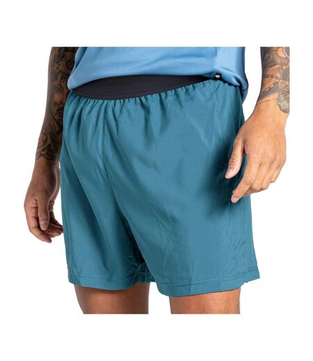 Dare 2B Mens Accelerate Fitness Shorts (Mediterranean Green) - UTRG8655