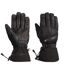 Unisex Adult Edonia Dlx Leather Ski Gloves Black Trespass-1