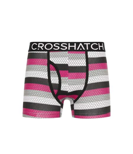 Boxers crystaline homme fuchsia Crosshatch