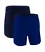 Lot De 2  Boxers Tech Homme Gris Bleu Chiné Under Armour-3