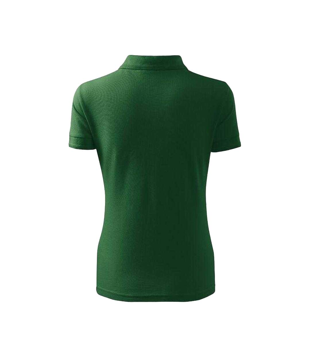 Polo Femme Vert Bouteille Malfini-2