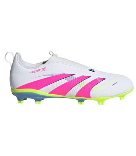 Chaussures De Foot Pour Terrain Ferme Predator Club Homme Blanc Rose Adidas