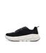 Baskets noires/blanches femme refresh 175022-1