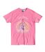 T-shirt Motif/style Nuage Arc-en-ciel Adulte Rose Care Bears-2