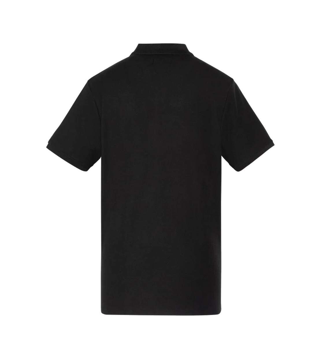 Polo noir homme schott ps0022 - l-2