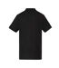 Polo noir homme schott ps0022 - l-2