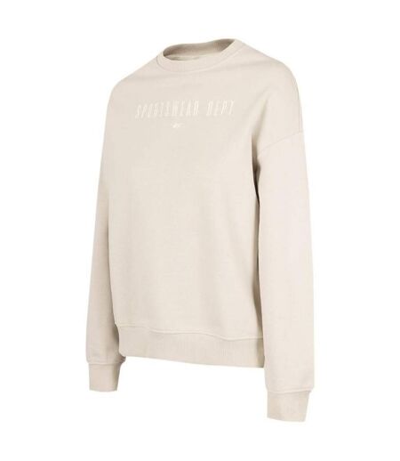 Womens/ladies Jumper White 4F