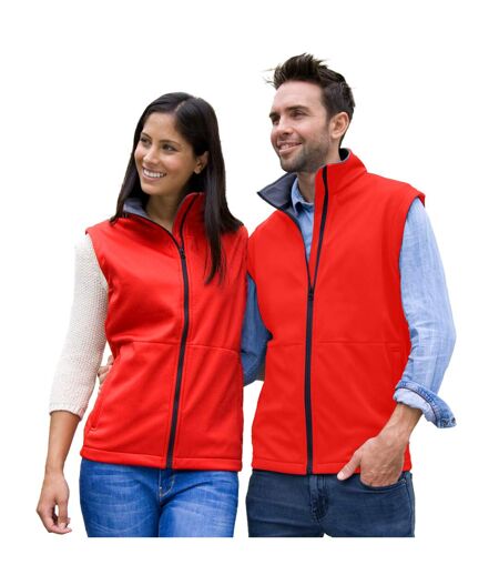 Veste sans manches adulte rouge Result Core