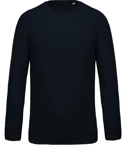 Sweat shirt coton bio - Homme - K480 - bleu marine