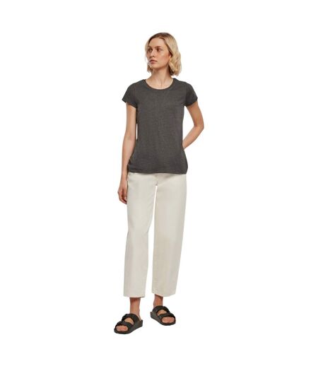 T-shirt Basique Pour Femmes/femmes Charbon De Bois Build Your Brand