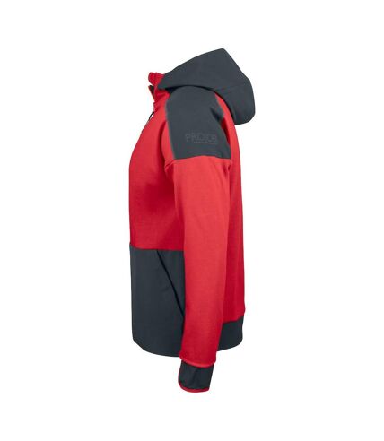 Projob Mens Hooded Jacket (Red/Black)