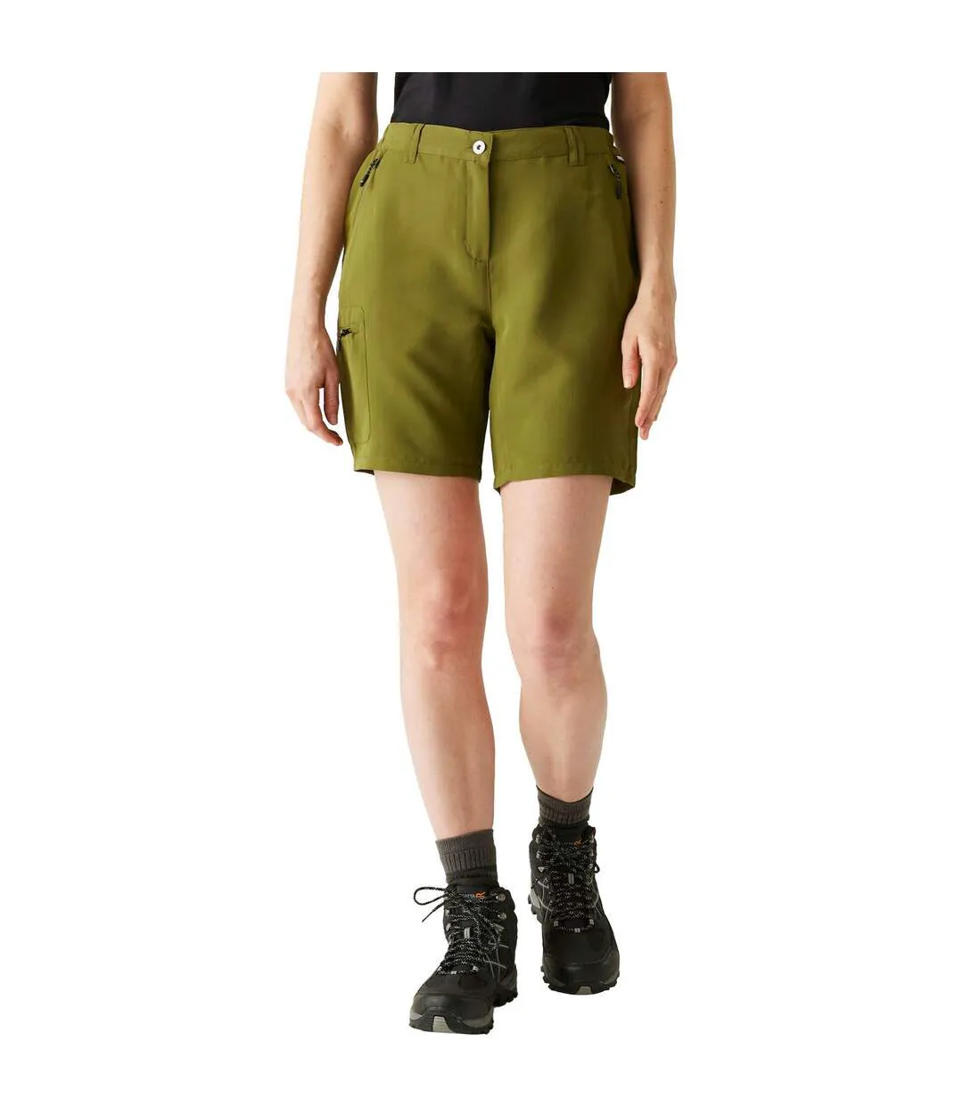 Short De Marche Chaska Femme Vert Néphrite Regatta-2