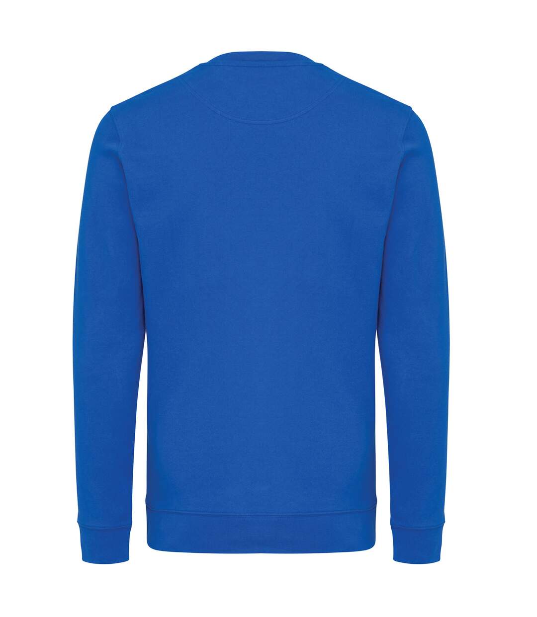 Unisex adult zion recycled cotton crew neck sweatshirt royal blue Iqoniq-2