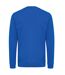 Unisex adult zion recycled cotton crew neck sweatshirt royal blue Iqoniq-2