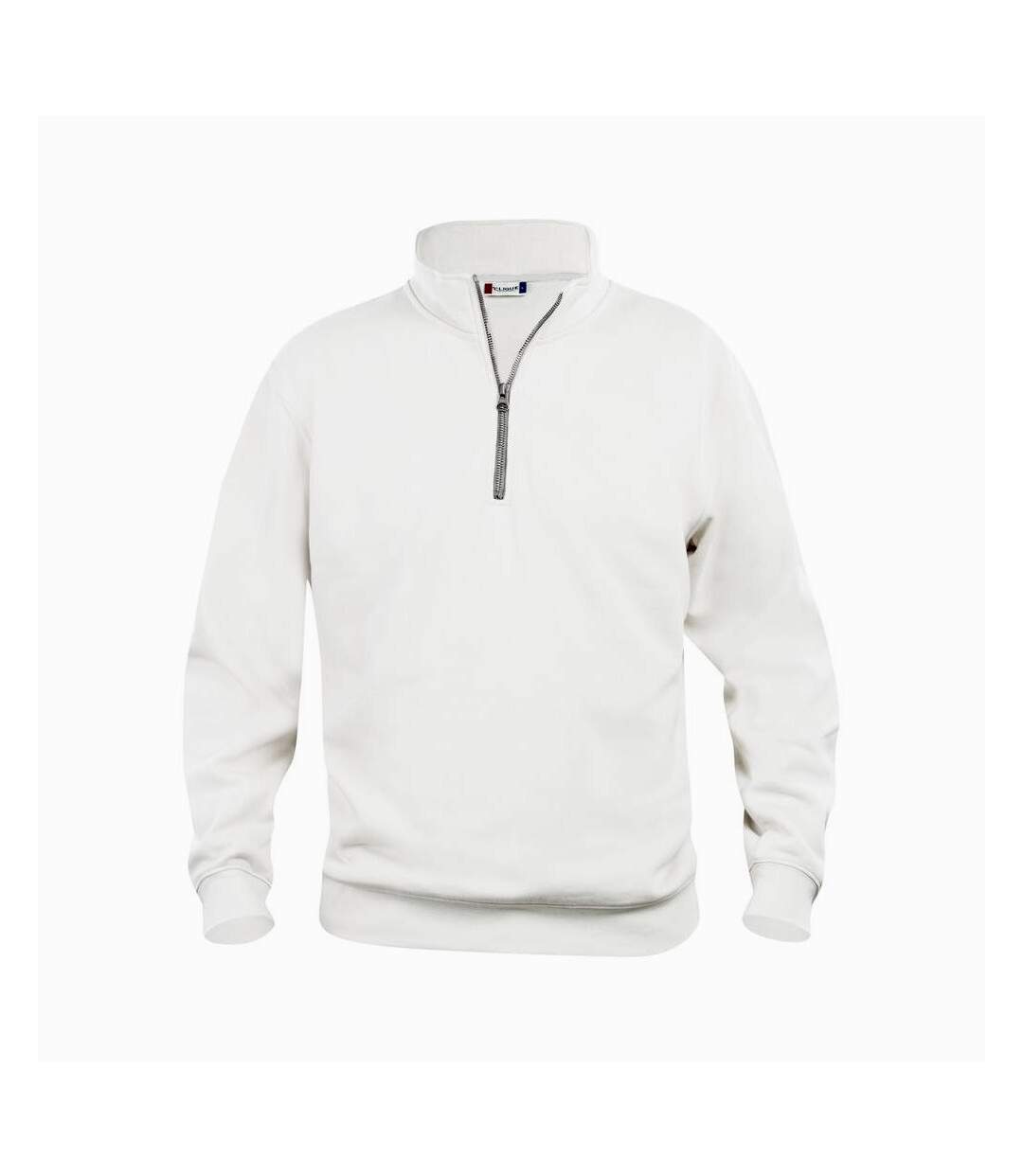 Sweat basic adulte blanc Clique-1