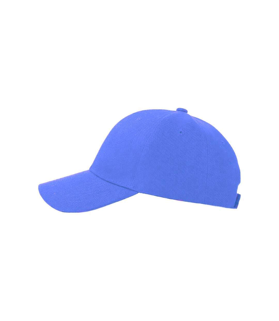 Lot de 2  casquettes unies adulte bleu royal Result-2