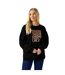 Sweat Motif/style Imprimé Graphique Femme Noir Biba-2