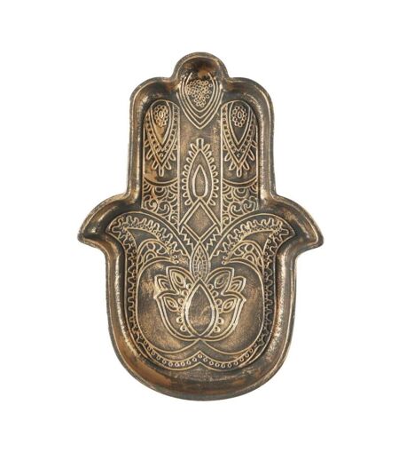 Vide-Poche en Céramique Main de Fatma 20cm Marron