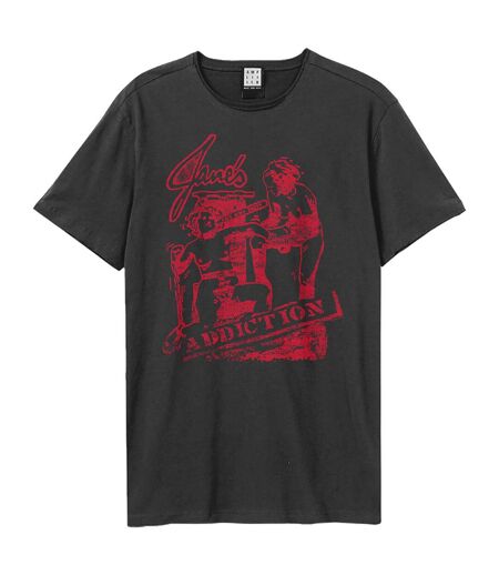 Unisex adult it´s my party jane´s addiction t-shirt charcoal Amplified
