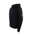Mens Plain Hoodie Black Cavalli Class-3